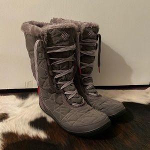 Columbia Womens Omni-Grip waterproof insulated snow boots